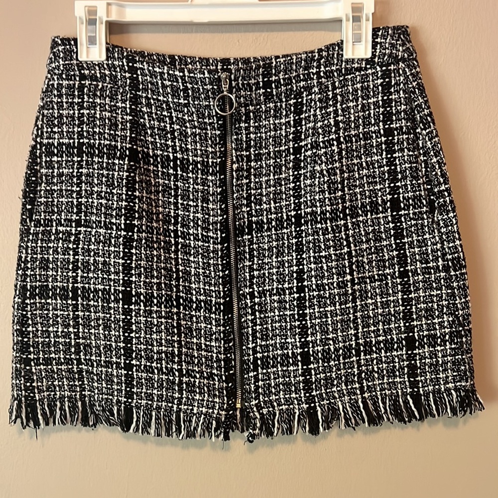 Tweed Mini Skirt